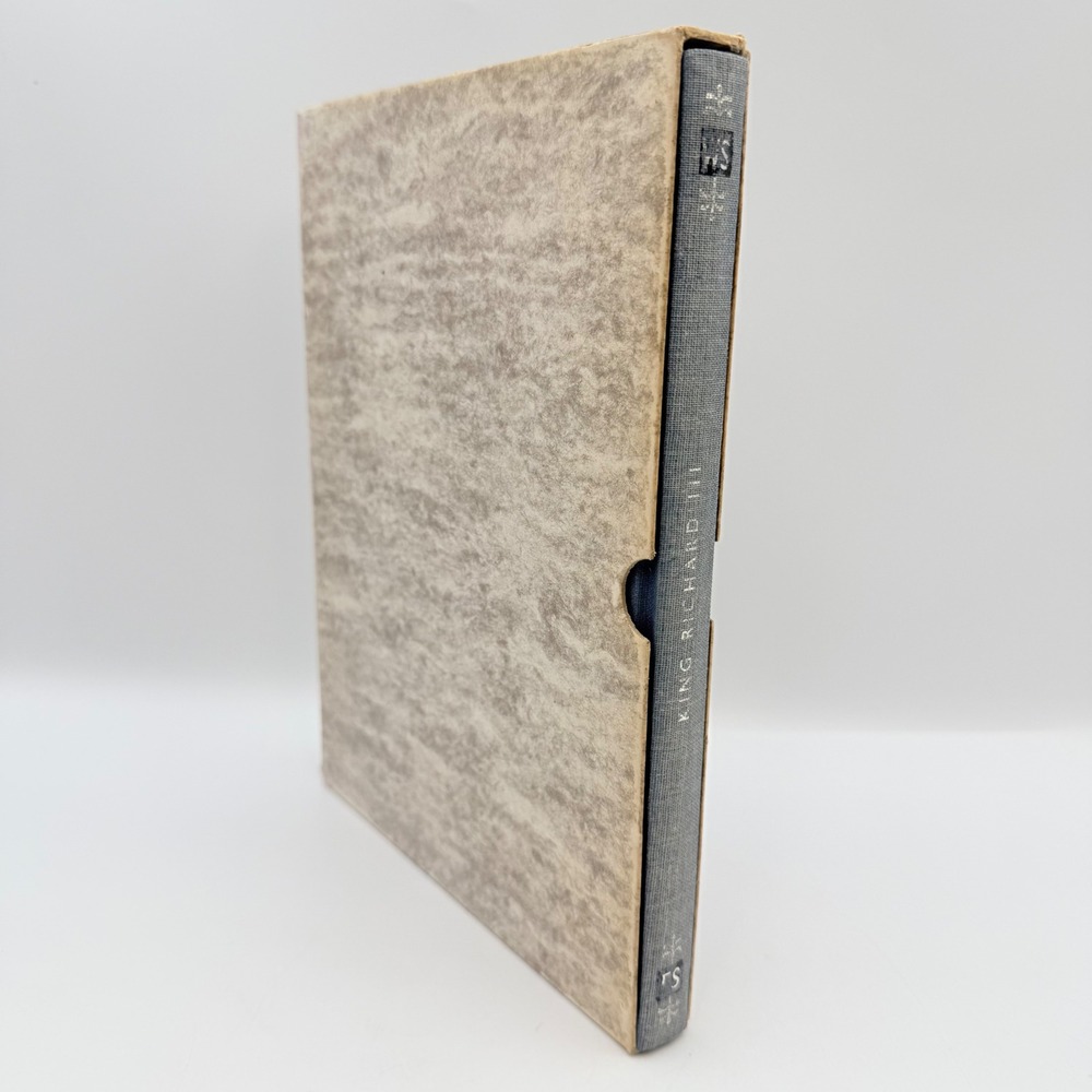 Folio Society King Richard III William Shakespeare 1961 Hardcover Slipcase Hurry